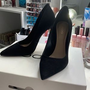 Aldo black heels